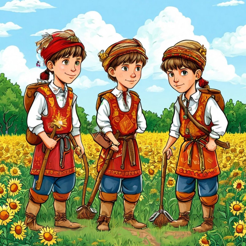 Три брата и их труд